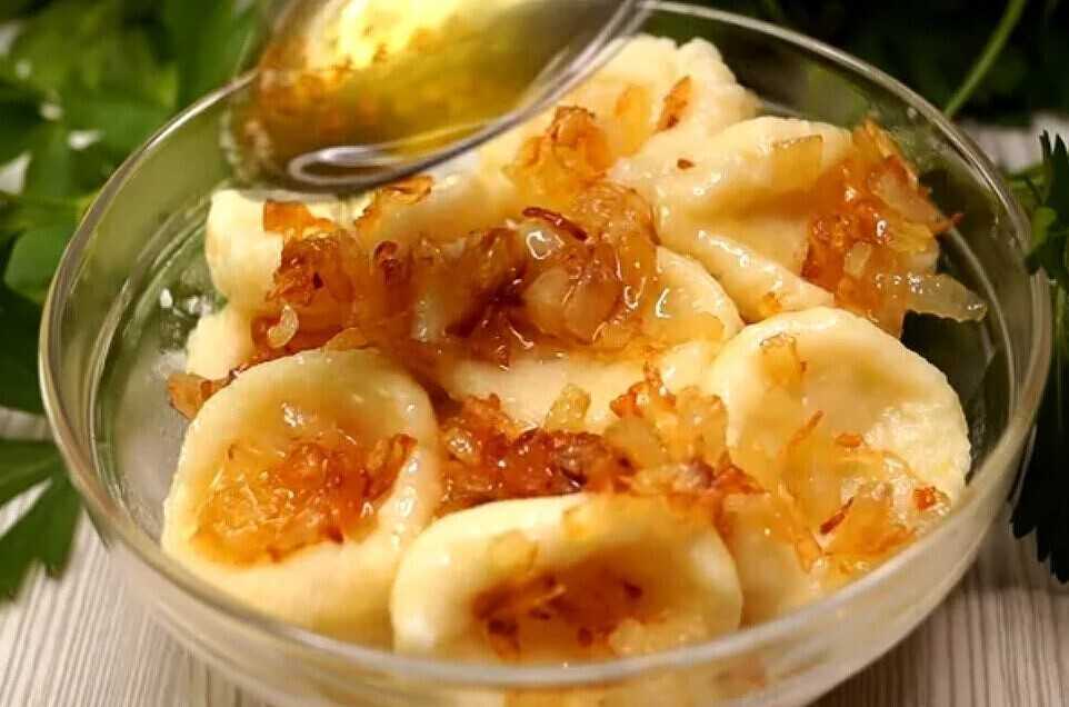 Вареники с картошкой пошаговый рецепт