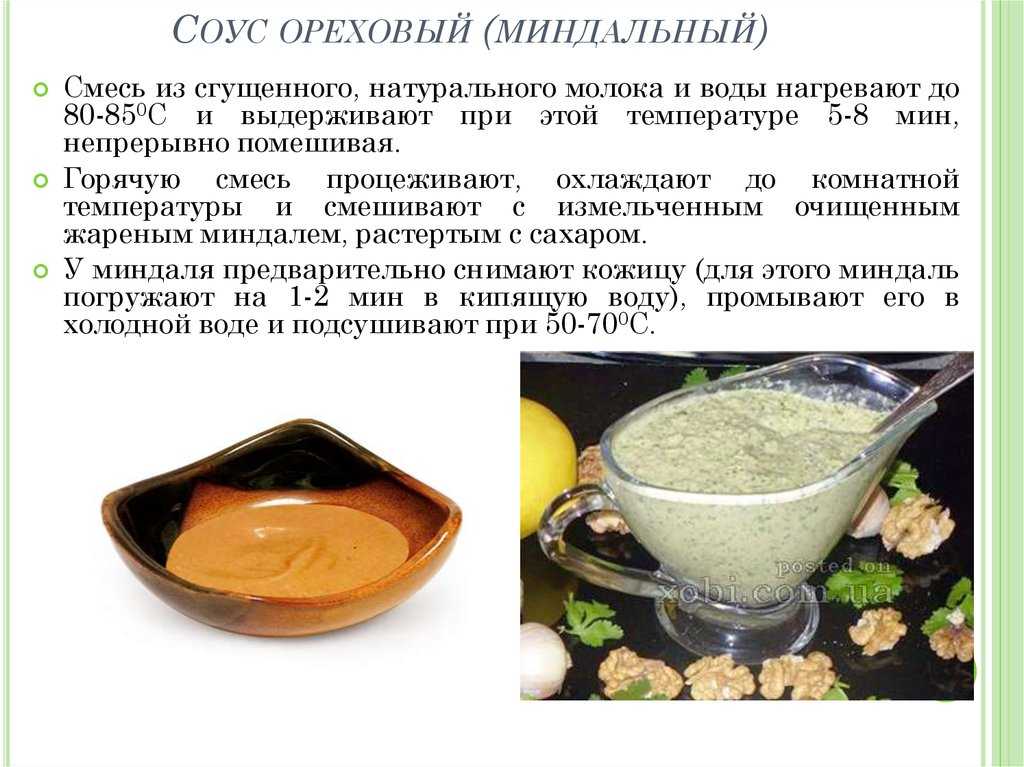 Ореховый соус - лучшие рецепты