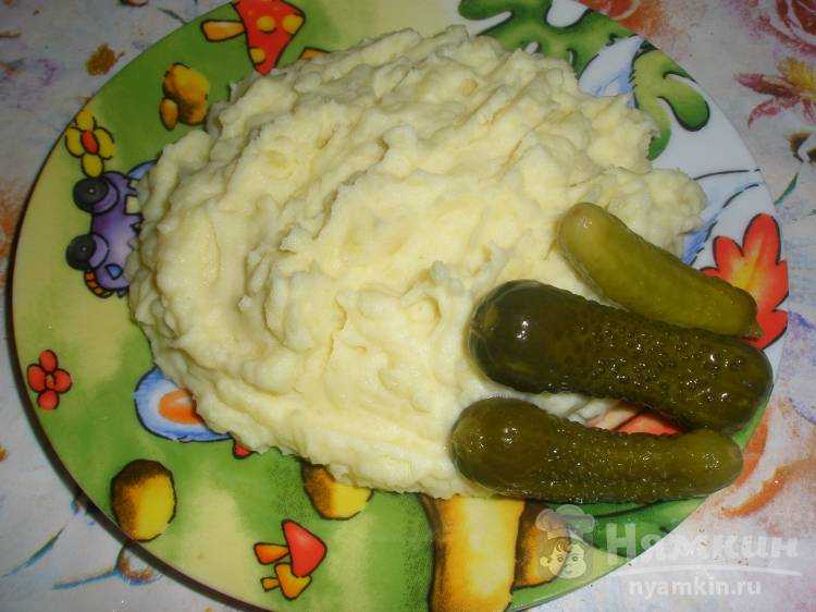 Вкусное пюре без молока и масла. картофельное пюре без молока