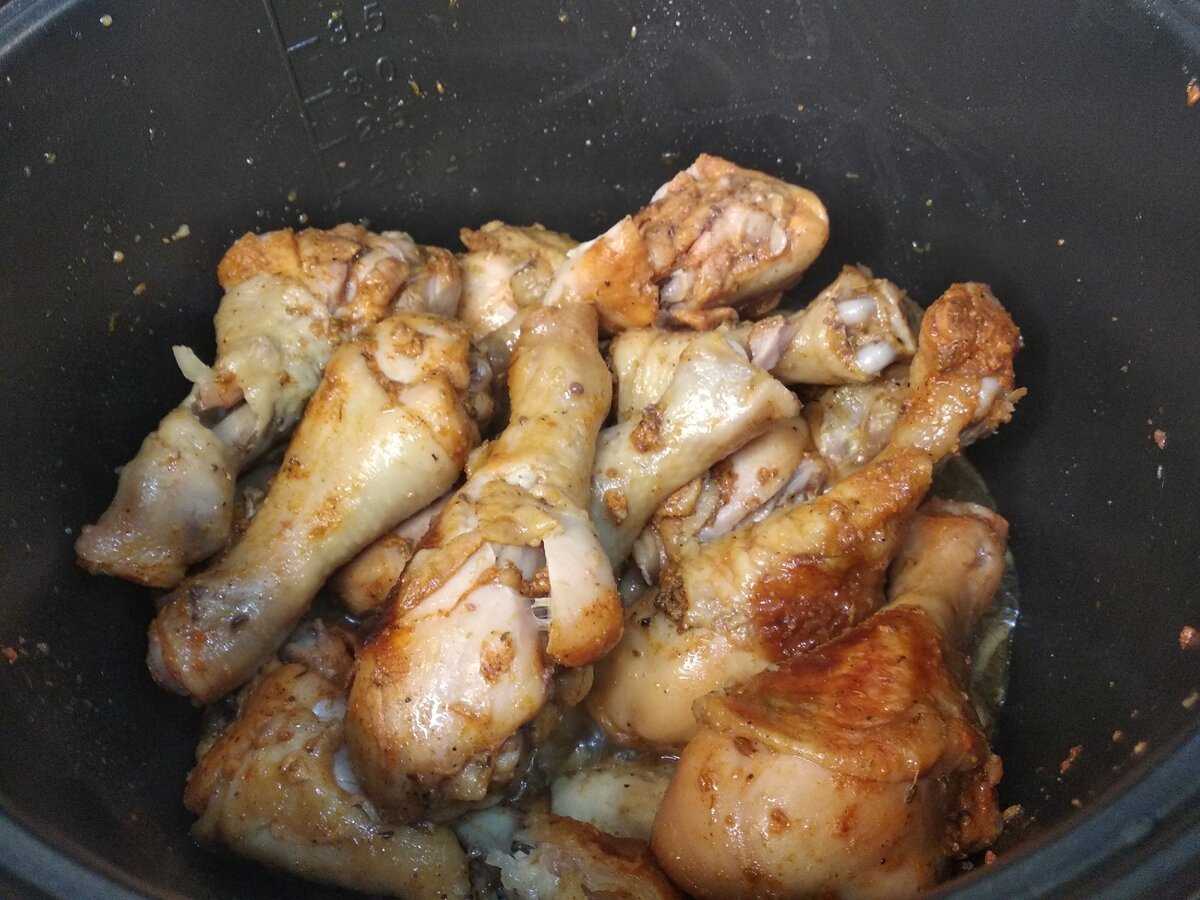 Рецепт приготовления куриной голени на сковороде
