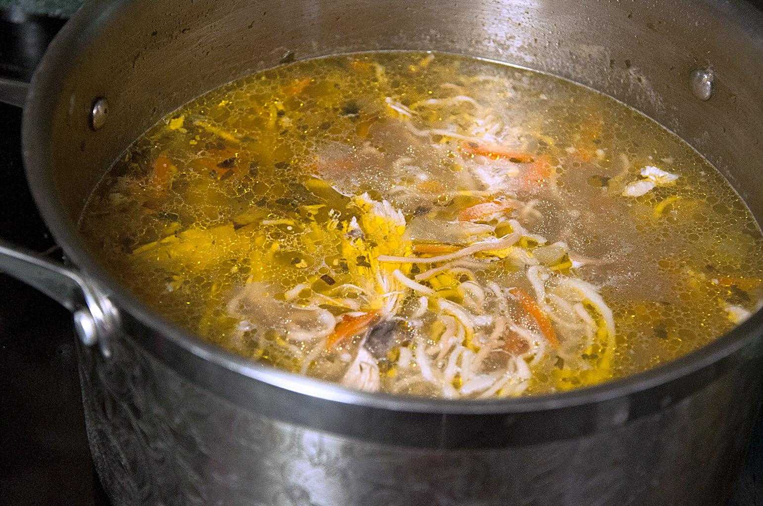 Картофельный суп с курицей пошаговый рецепт