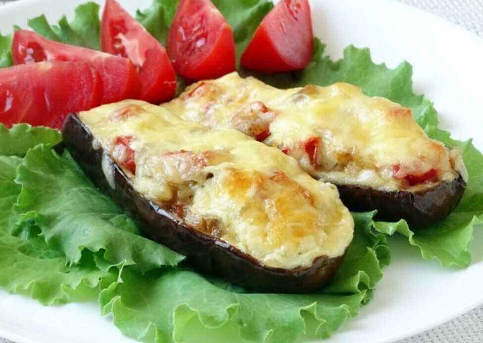 Лодочки из баклажанов в духовке - как вкусно готовить с грибами, ветчиной или сыром