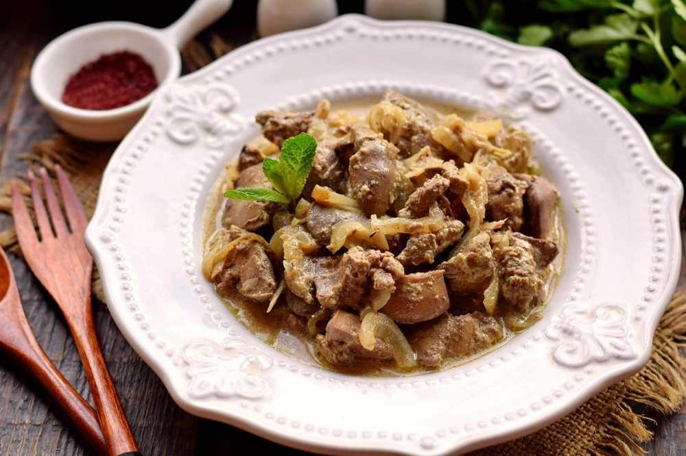 Куриная печень на сковороде: рецепты жареной печенки с луком