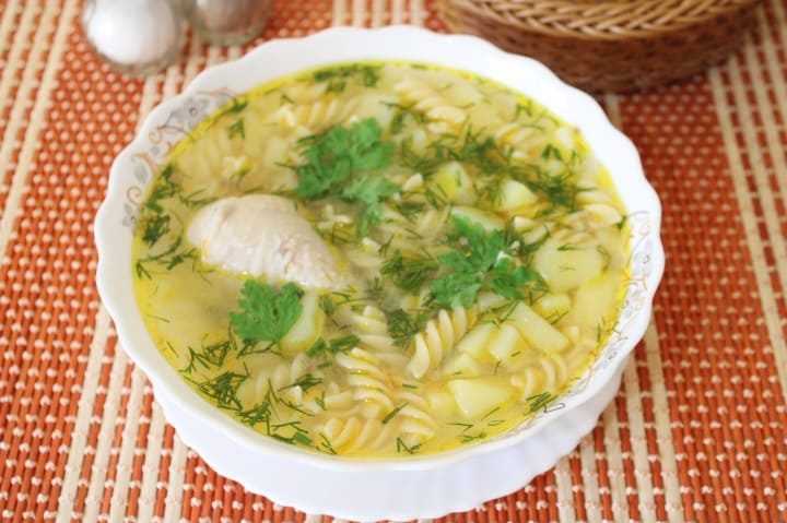 Суп с сосисками — 10 быстрых рецептов