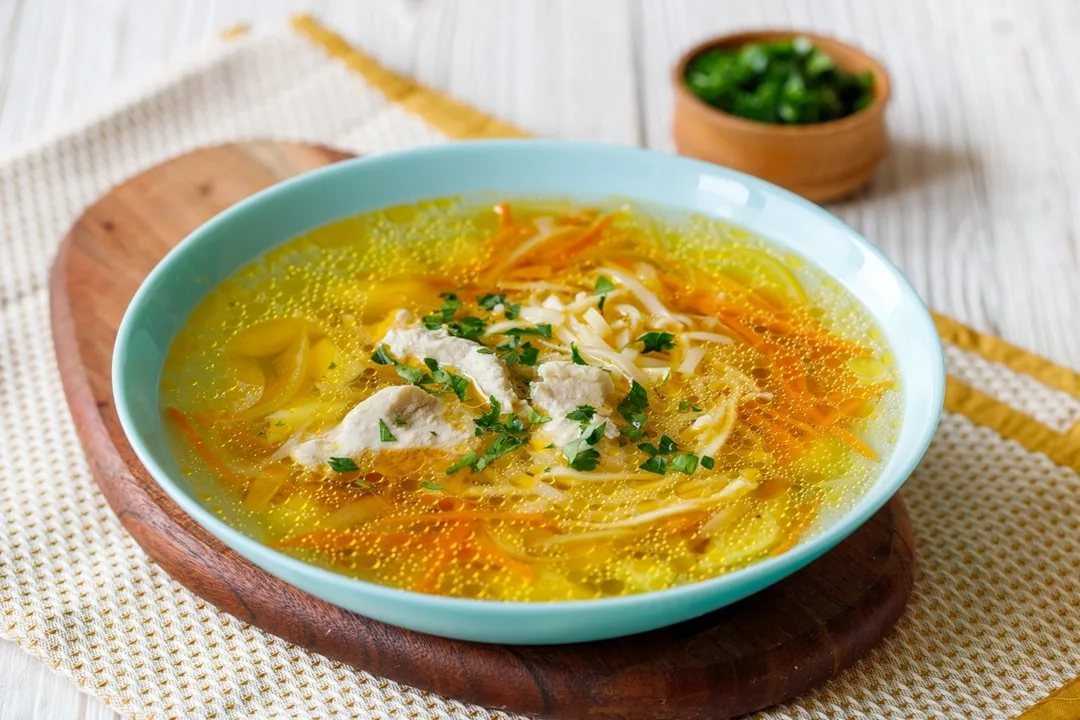 Куриный суп с вермишелью пошаговый рецепт с фото