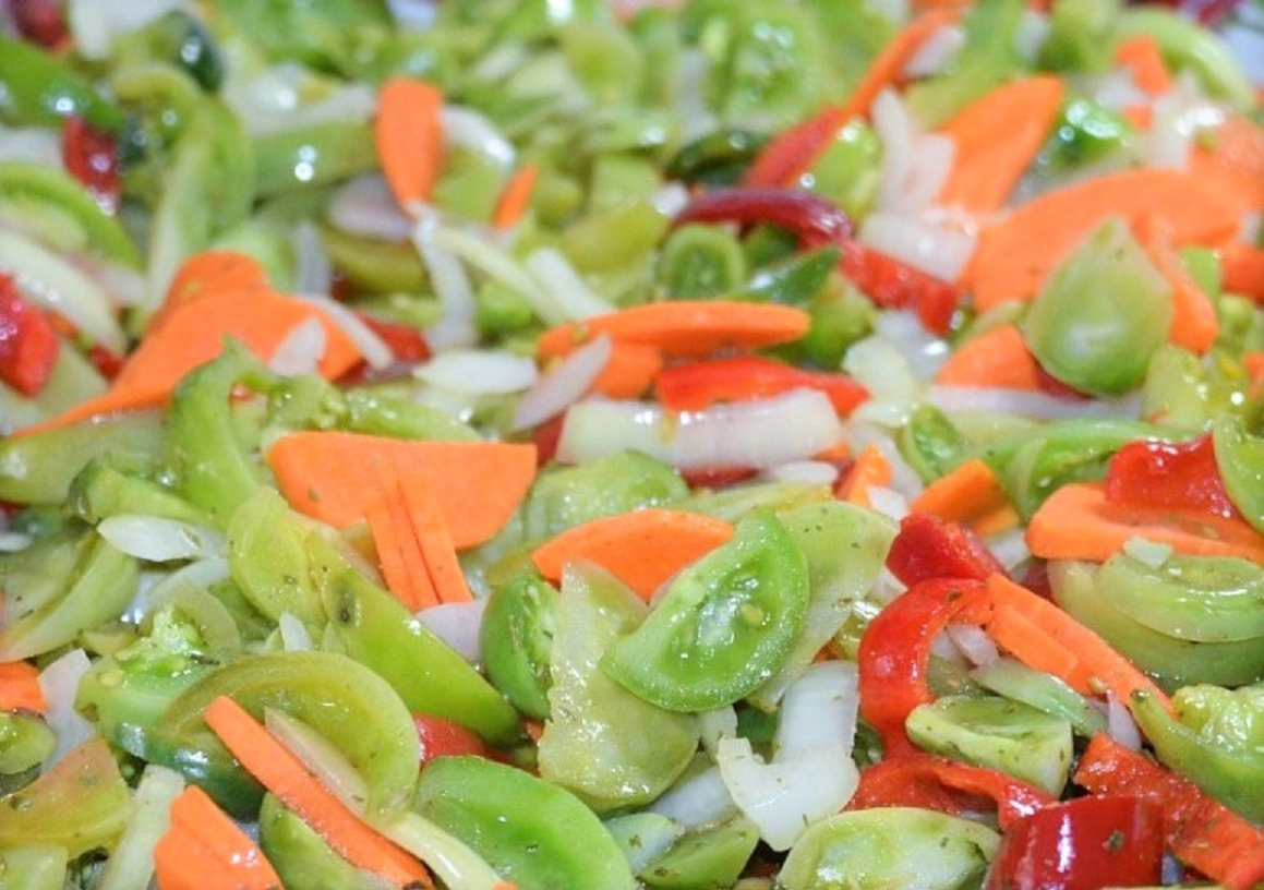 Вкуснейшие зимние салаты из зеленых помидоров без стерилизации