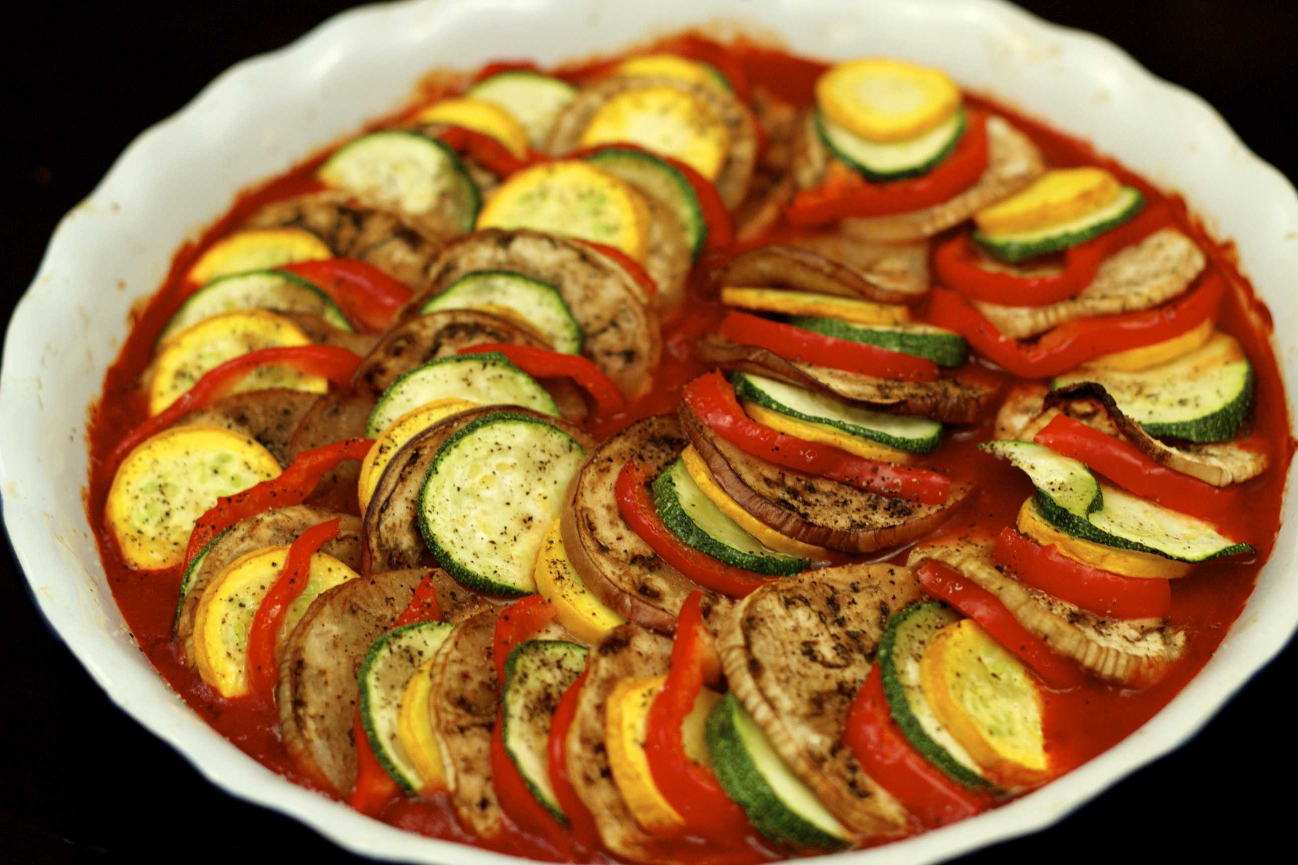 Рататуй - рецепт классический с фото в духовке с сыром и помидорами. все о рататуе