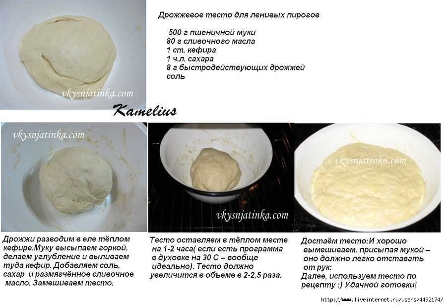 Сдобное тесто для булочек
