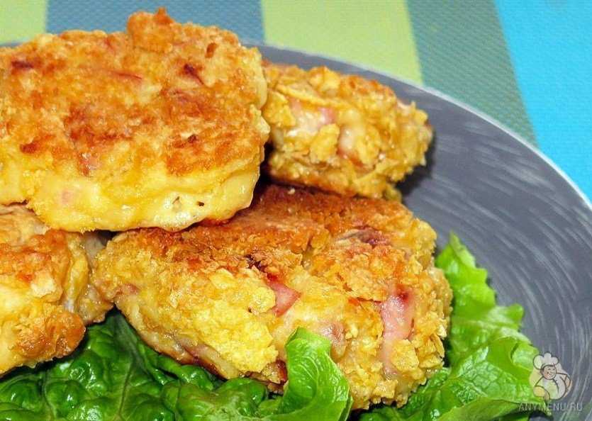 Рецепты диетических куриных котлет с творогом
