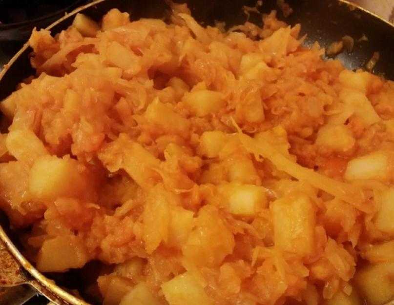 Тушеная капуста на сковороде: 12 рецептов как потушить капусту вкусно и правильно