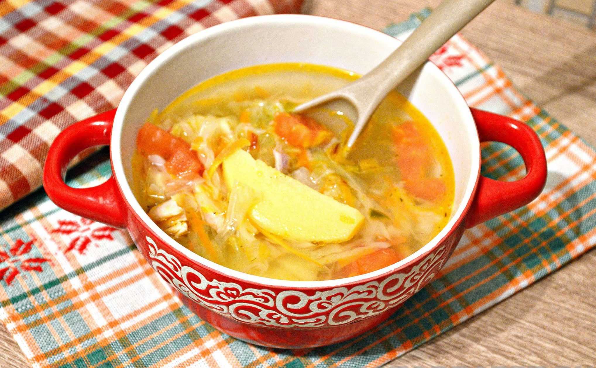 Щи с курицей и свежей капустой: рецепты