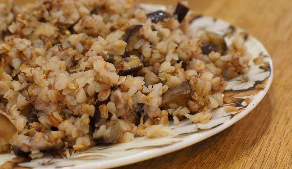 Гречневая каша с грибами