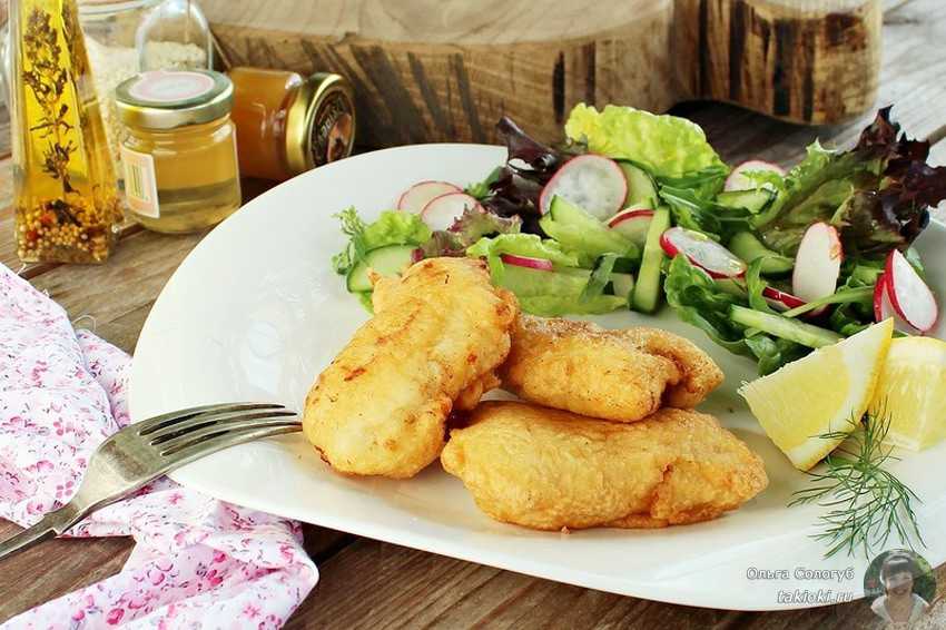Хек в кляре - рецепт с пошаговыми фото | меню недели
