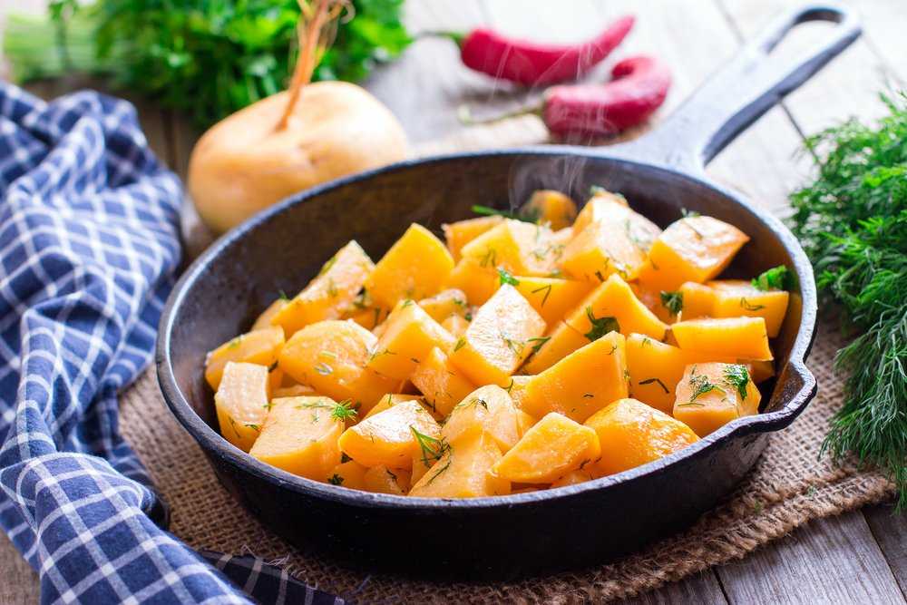 Пареная репа – 4 вкусных рецепта