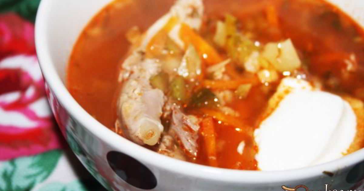 Рассольник классический с перловкой и солеными огурцами рецепт фото пошагово и видео - 1000.menu