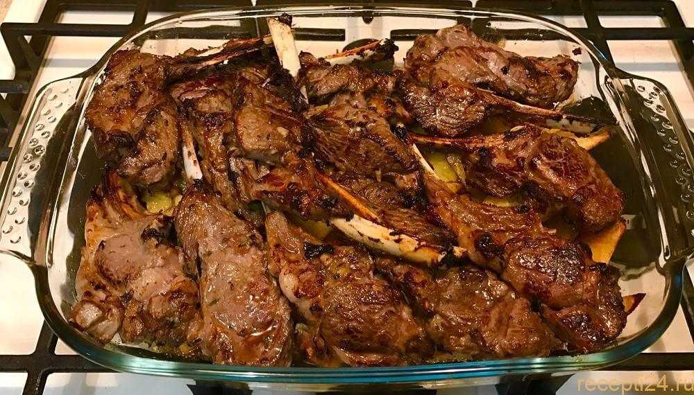 Баранья корейка в духовке рецепты с фото - вкусная еда