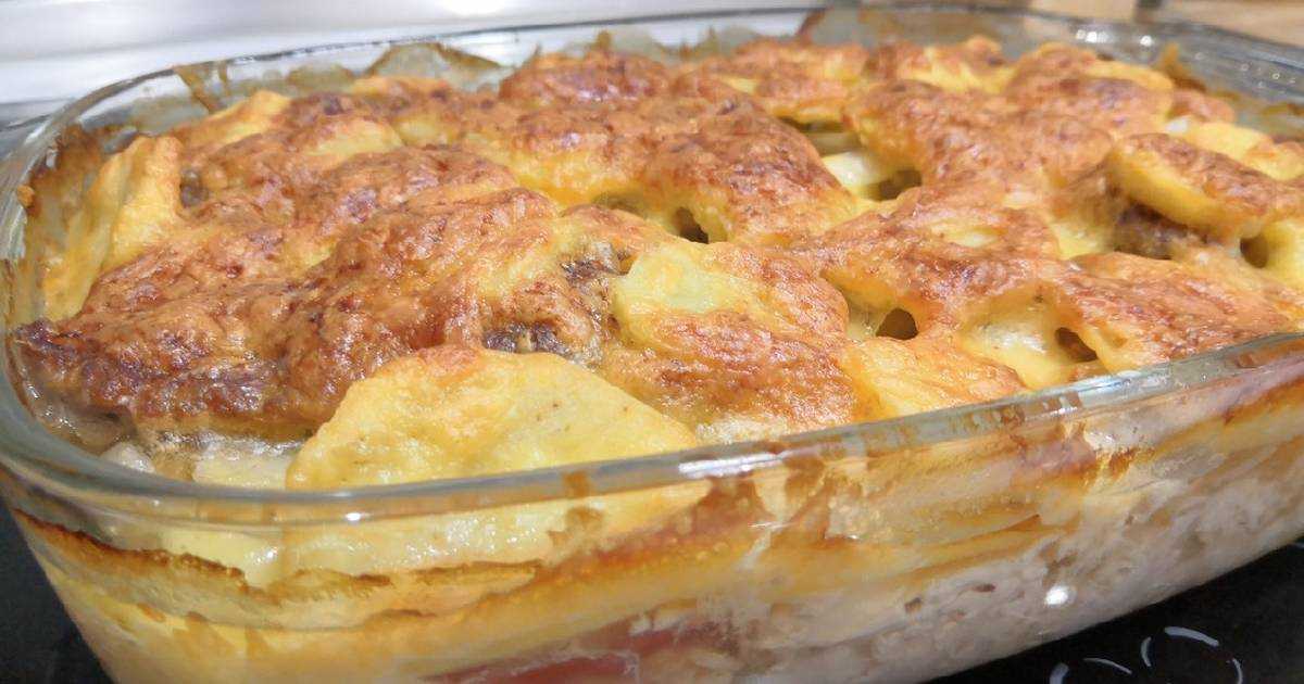 Картошка с фаршем в духовке - 7 вкусных рецептов приготовления