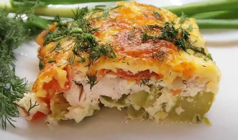 Рис с овощами и курицей в мультиварке