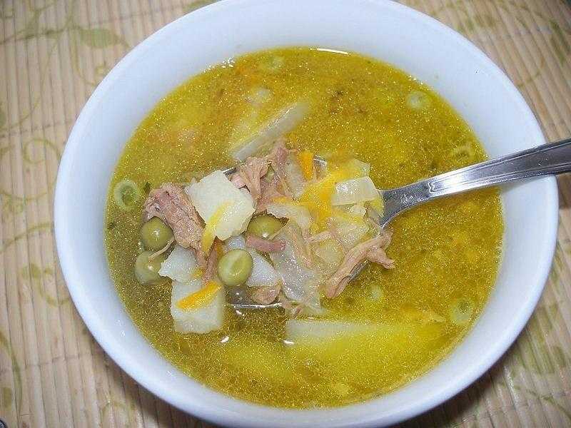 Суп с клецками
