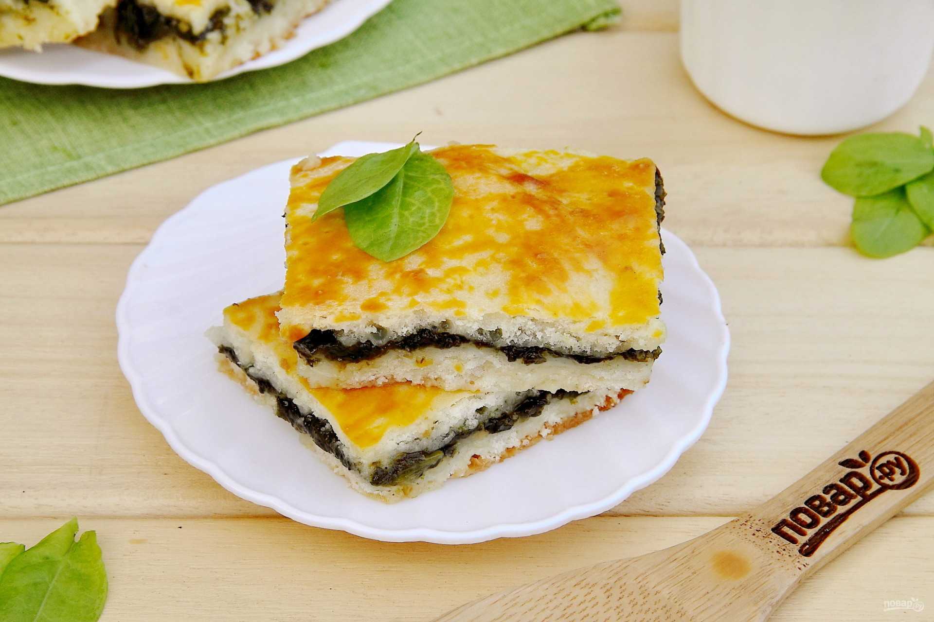 Пирог с щавелем. 6 вкусных рецептов щавелевого пирога