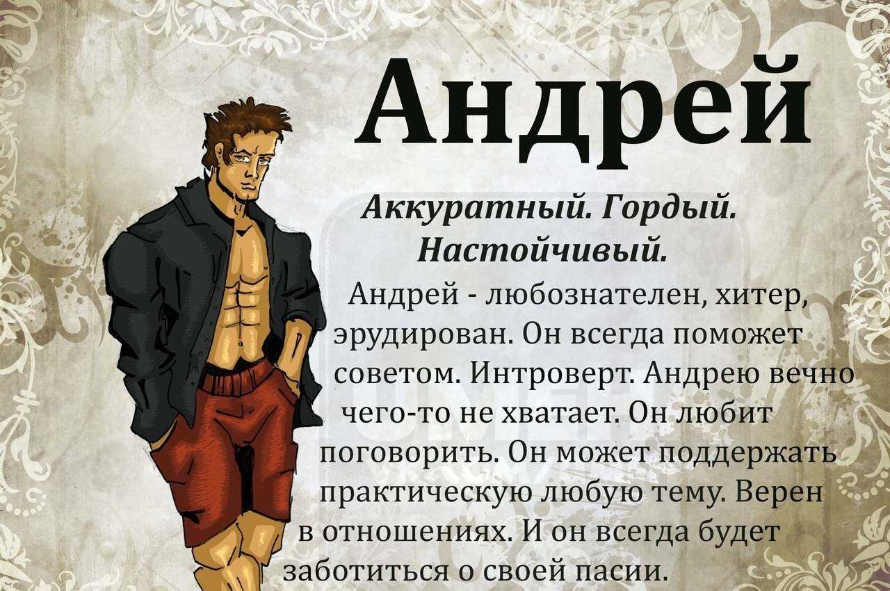Имя андрей происхождение и значение