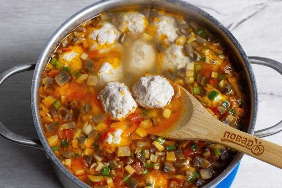 Суп с булгуром