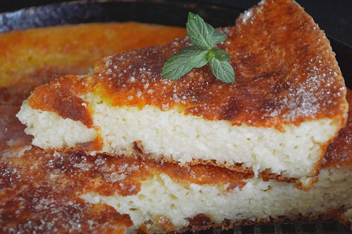 Творожная запеканка с манкой в духовке — пышная как в садике