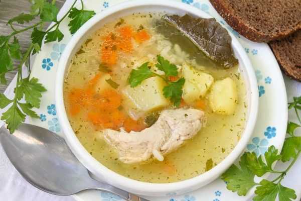 Куриный суп с рисом - пошаговый рецепт с фото