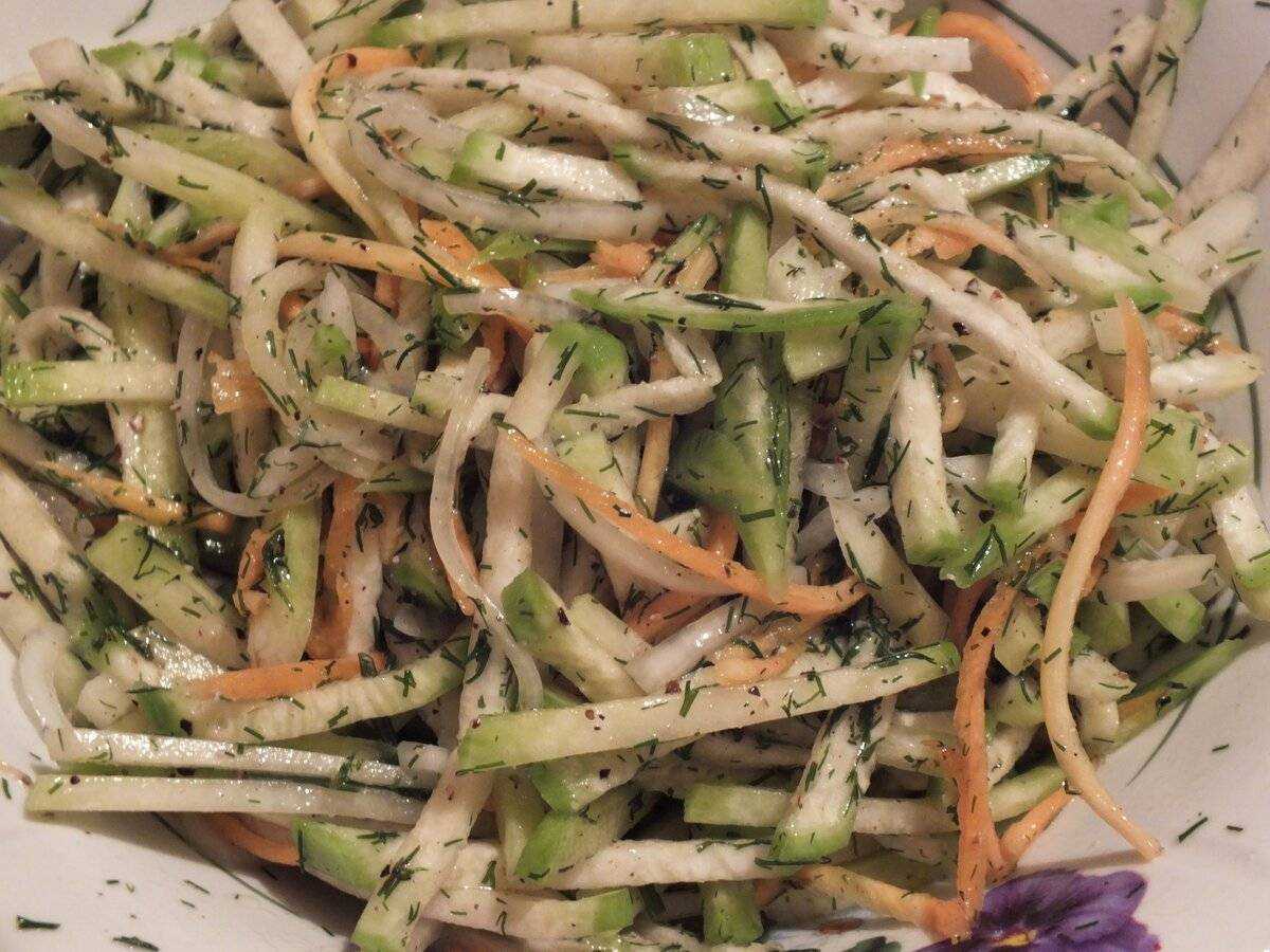 20 вкусных и полезных салатов из редьки