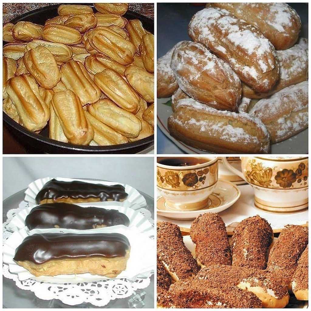Эклеры на растительном масле