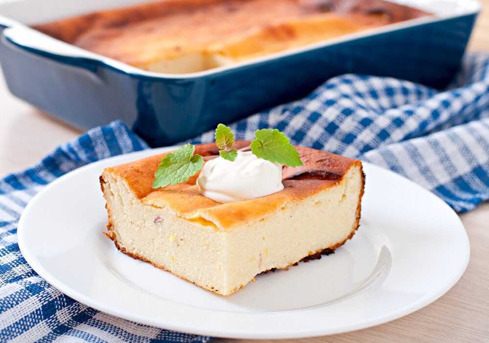 Как приготовить запеканку из манной каши и творога