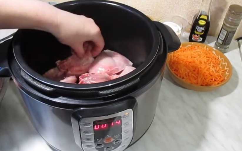 Как варить мясо в мультиварке