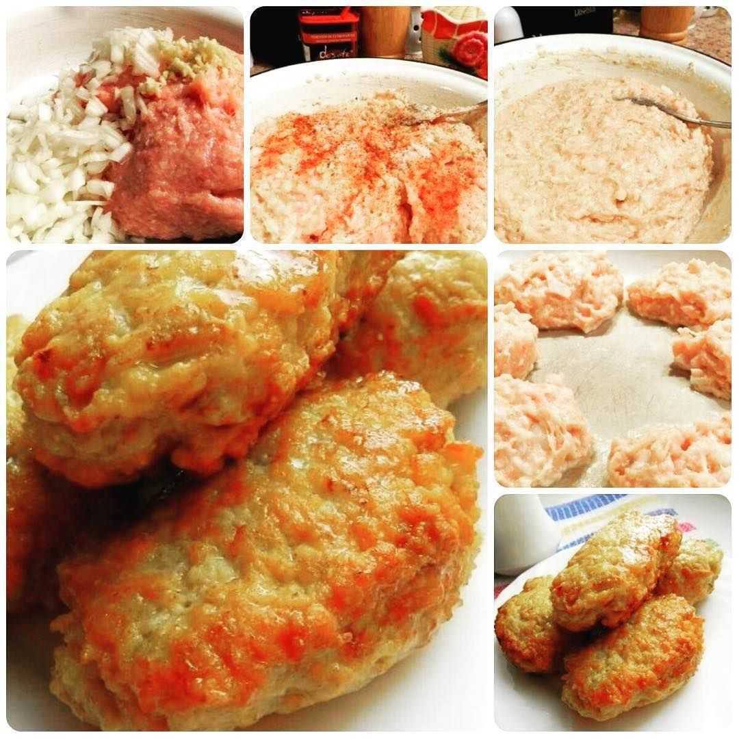 Куриные котлеты в духовке диетические