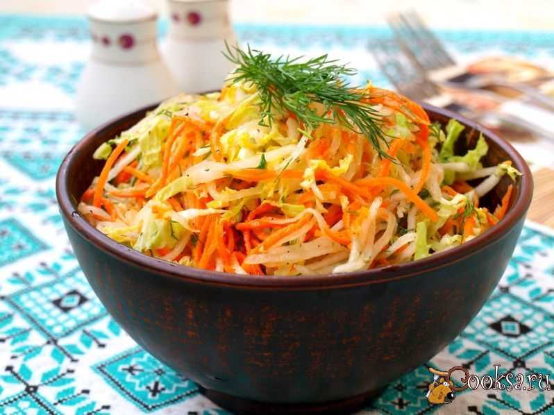 Салат из дайкона — 11 самых вкусных рецептов