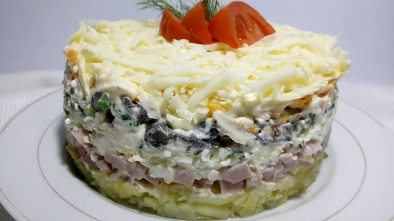 Салат мужской каприз рецепт с фото с ветчиной и грибами (приготовление и полезные советы)