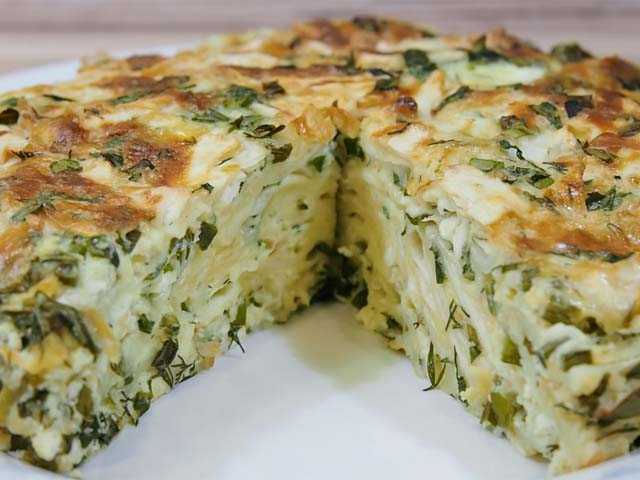 Пирог из лаваша с сыром и зеленью пошаговый рецепт