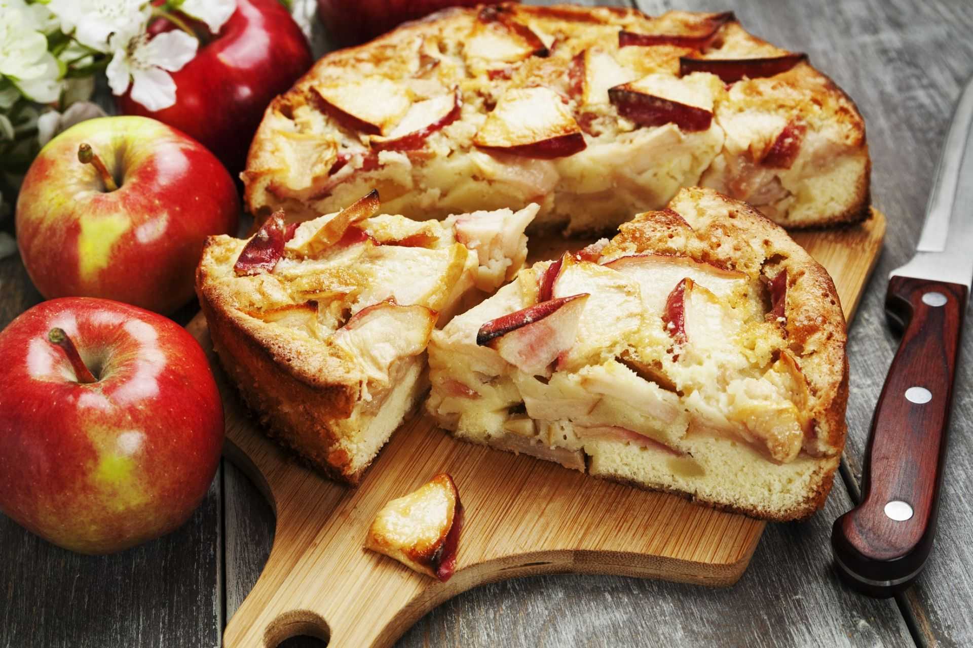 Яблочный пирог в духовке — 14 самых вкусных рецептов приготовления