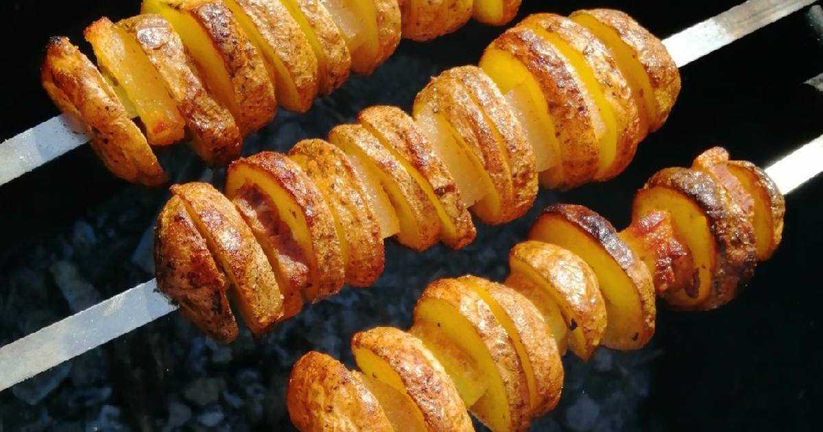 Рецепт жареной картошки с салом