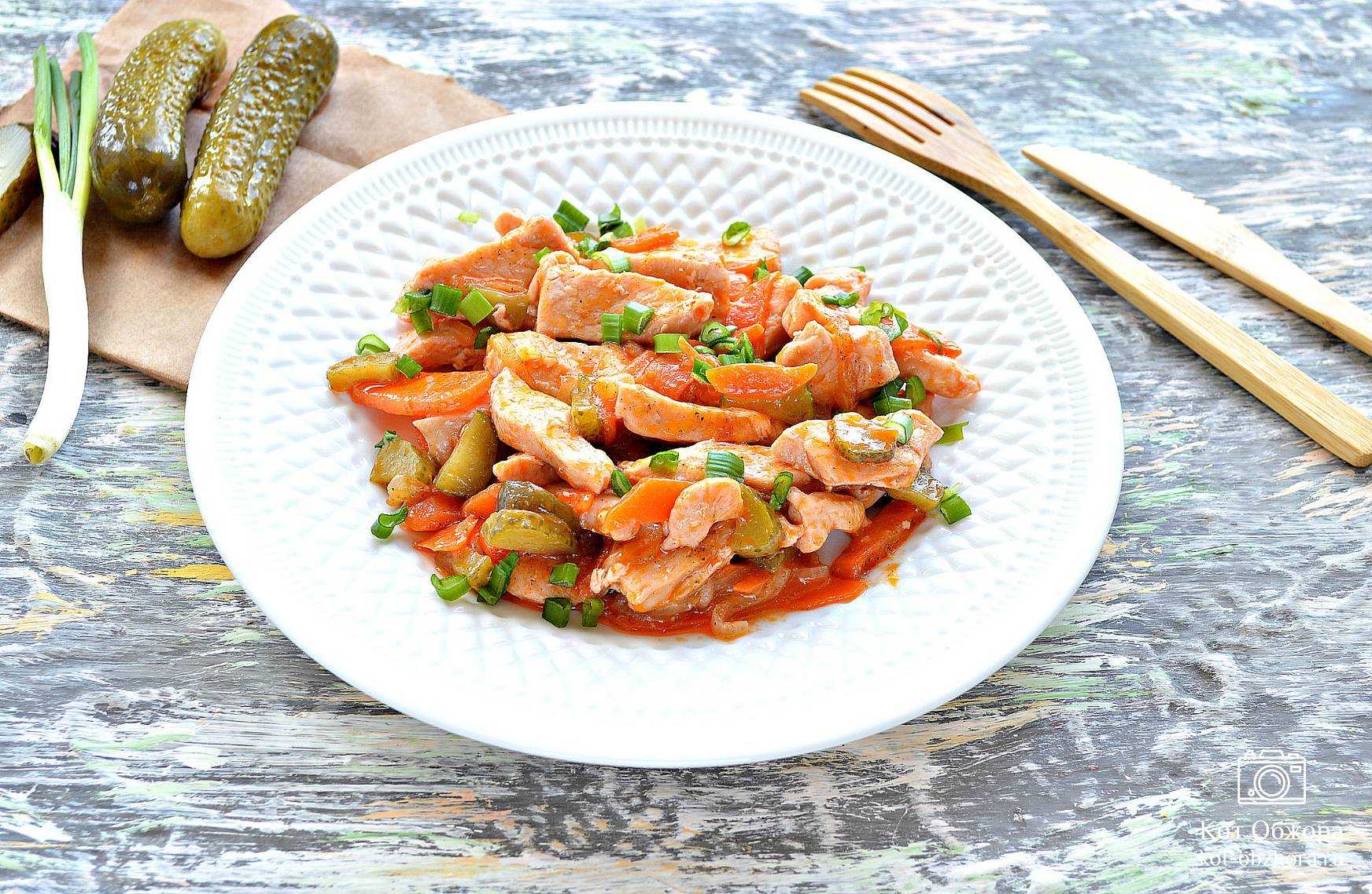 Азу из индейки на сковороде - 5 простых и вкусных рецептов