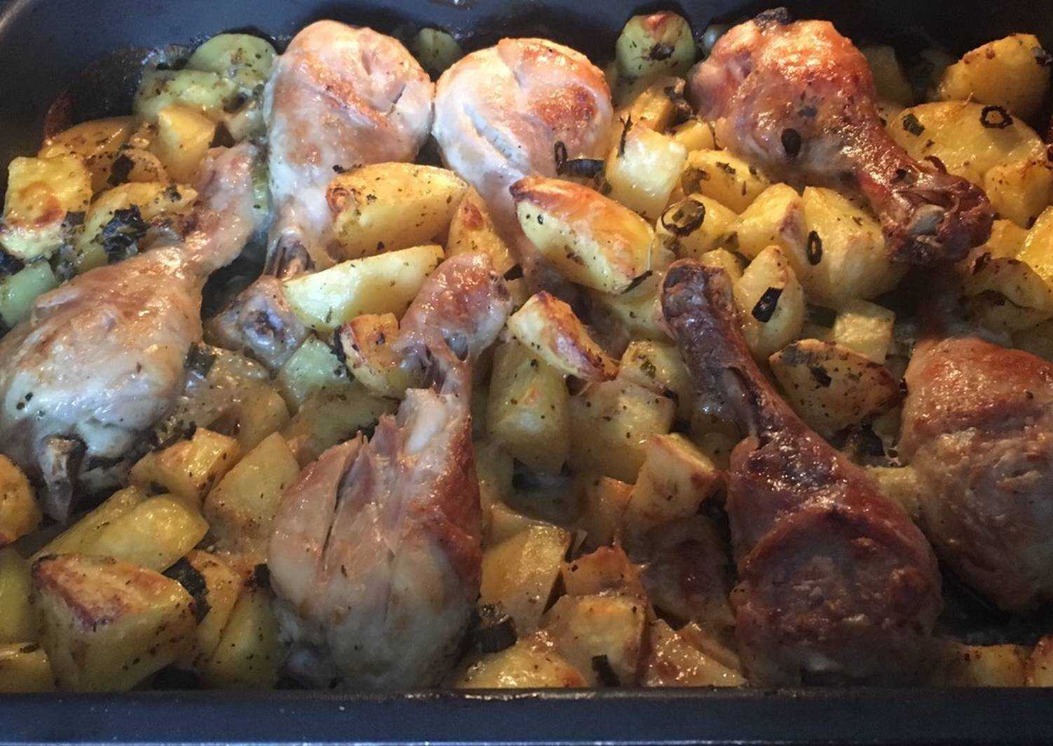 Куриные ножки с хрустящей корочкой в духовке
