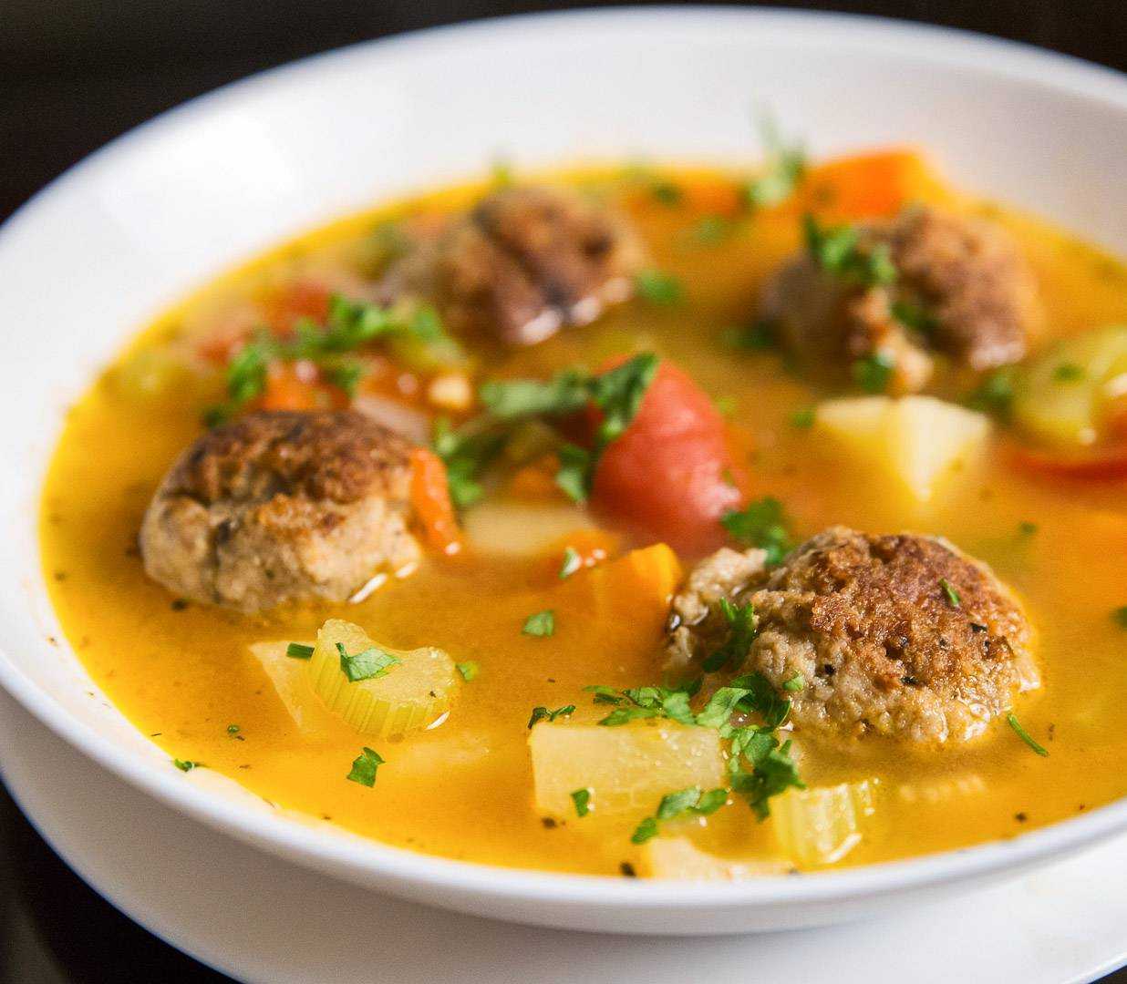 Суп с фрикадельками. 5 вкусных пошаговых рецептов с фото