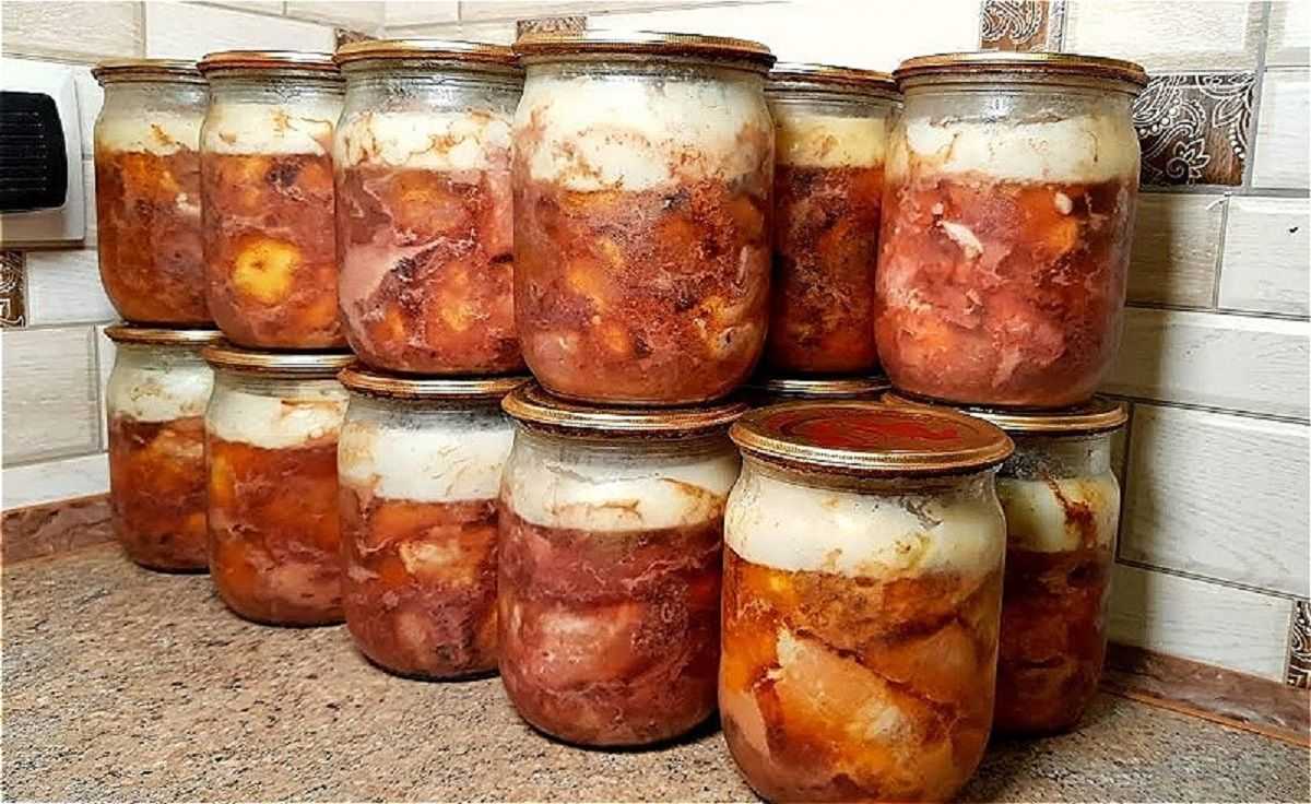 Тушенка в домашних условиях -пошаговый рецепт с фото