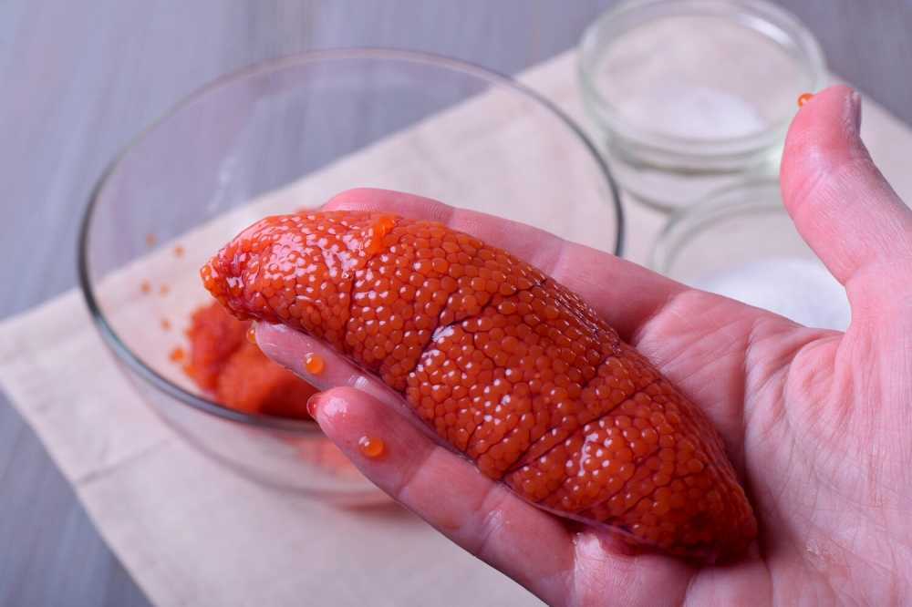 Как солить икру красную в домашних условиях вкусно и быстро - рецепт с фото