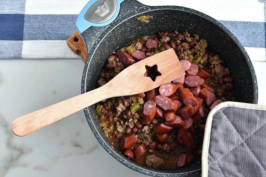 Как приготовить гречку с копченой колбасой