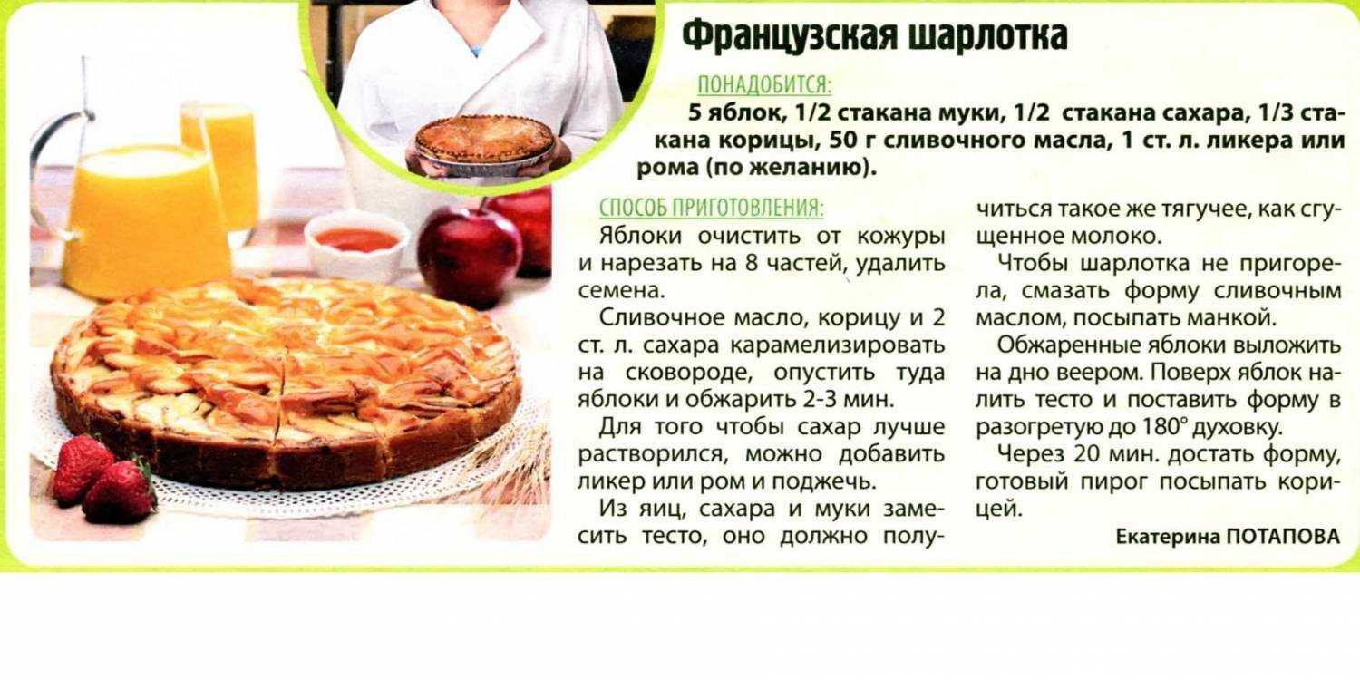Шарлотка пошаговый рецепт с фото