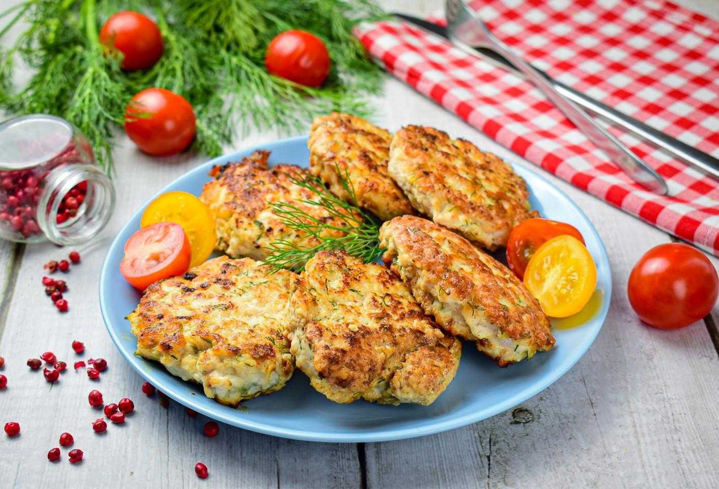 Рубленные котлеты из куриной грудки