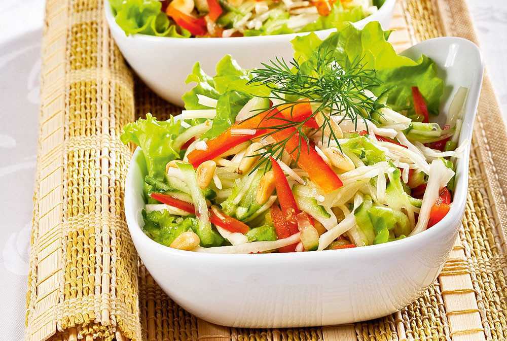 15 вкусных салатов из свежей капусты и моркови