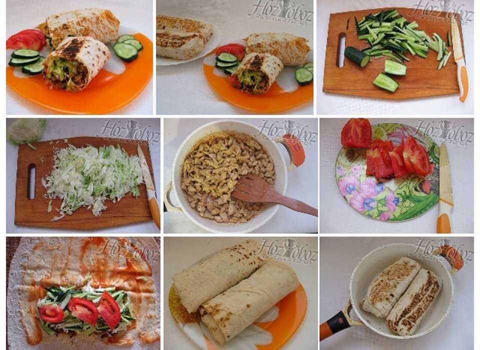 Шаурма в домашних условиях: 15 самых вкусных рецептов