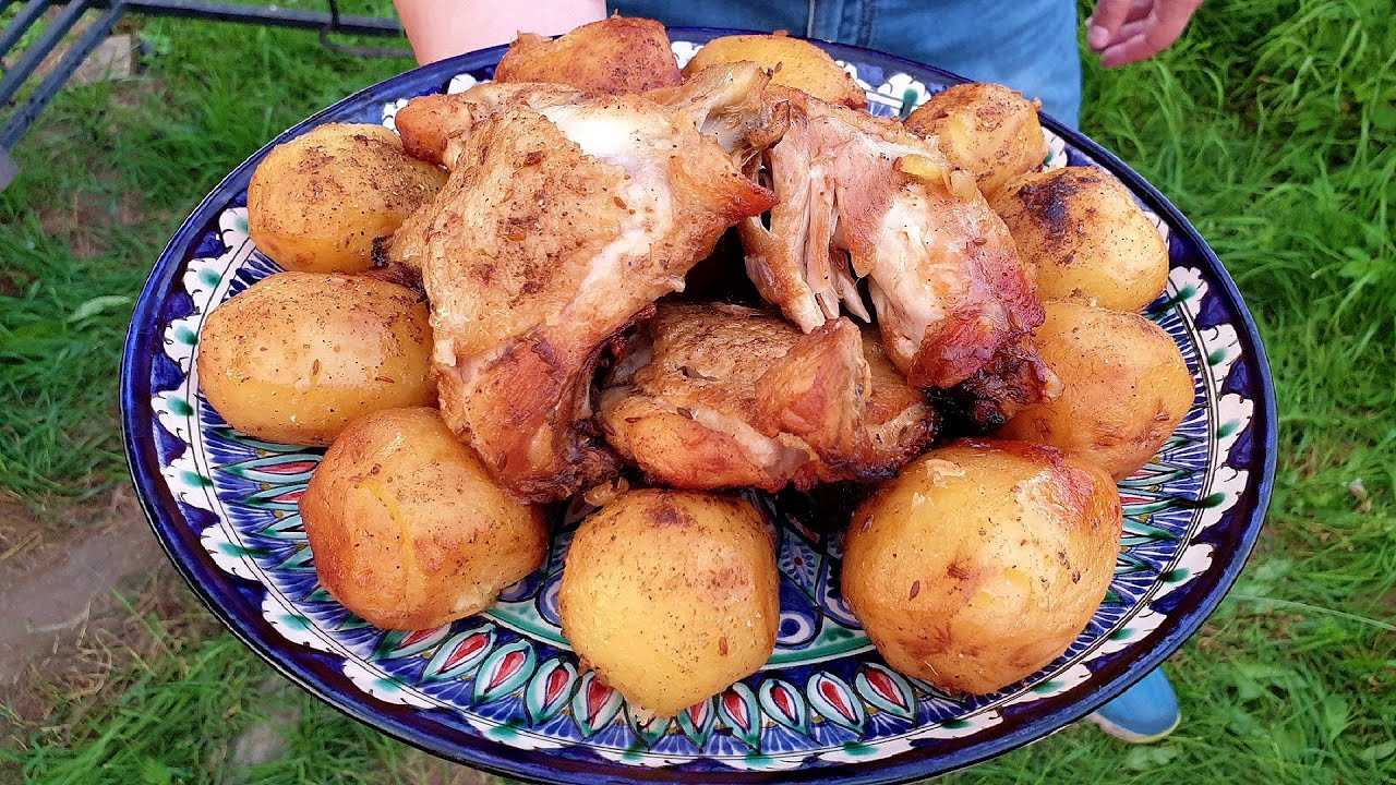Бесподобная картошка тушеная с курицей - пошаговый рецепт