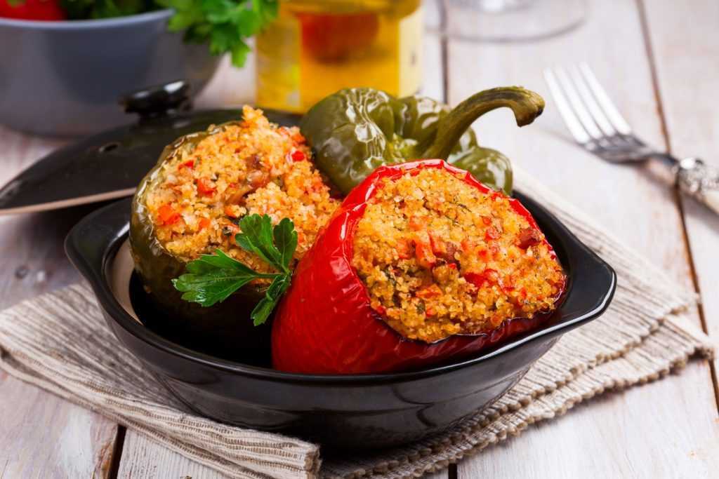 Фаршированный перец: рецепт с фаршем в кастрюле | меню недели